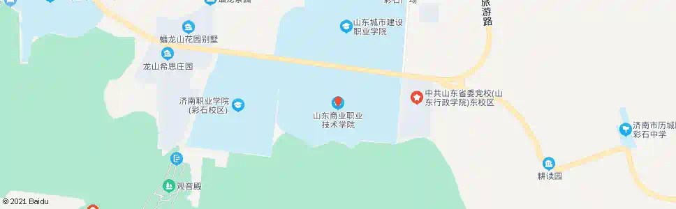 济南商职学院_公交站地图_济南公交_妙搜公交查询2025