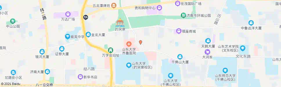 济南广智院街_公交站地图_济南公交_妙搜公交查询2025