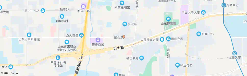 济南友谊苑小区_公交站地图_济南公交_妙搜公交查询2025