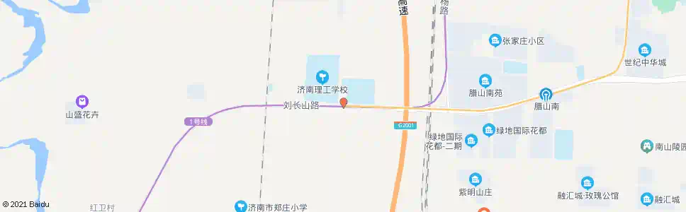 济南王府庄东_公交站地图_济南公交_妙搜公交查询2025