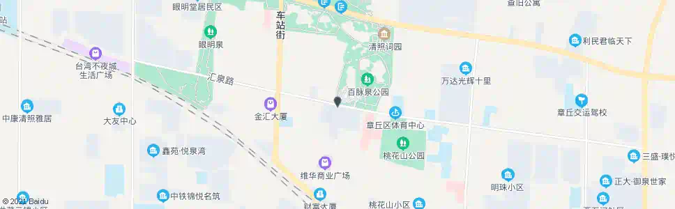 济南百脉泉广场_公交站地图_济南公交_妙搜公交查询2025
