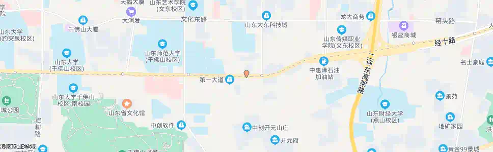 济南经十路燕子山西路_公交站地图_济南公交_妙搜公交查询2025