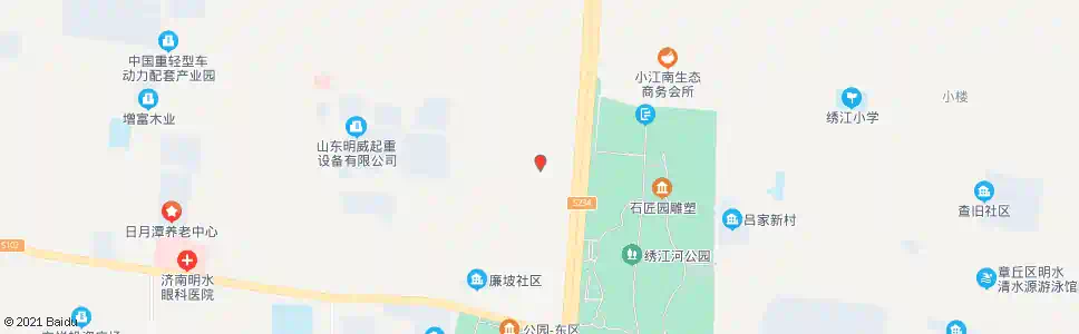 济南湛汪村_公交站地图_济南公交_妙搜公交查询2025