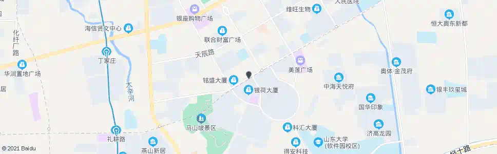 济南新泺大街舜华路_公交站地图_济南公交_妙搜公交查询2025