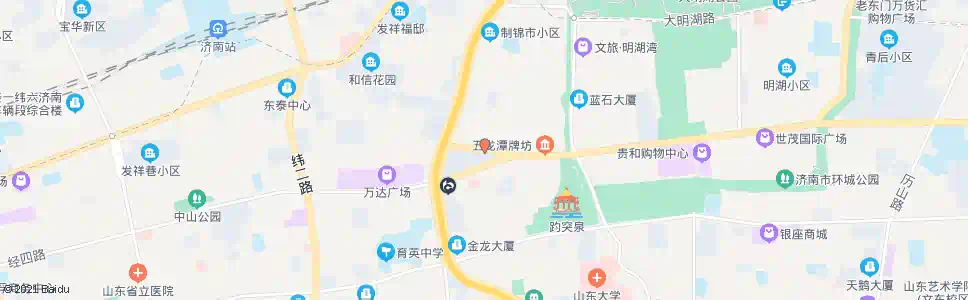 济南普利街_公交站地图_济南公交_妙搜公交查询2025