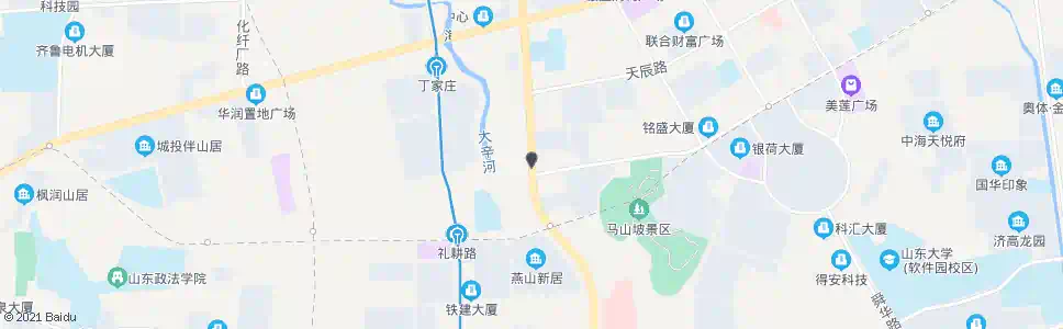 济南新泺大街西口_公交站地图_济南公交_妙搜公交查询2025