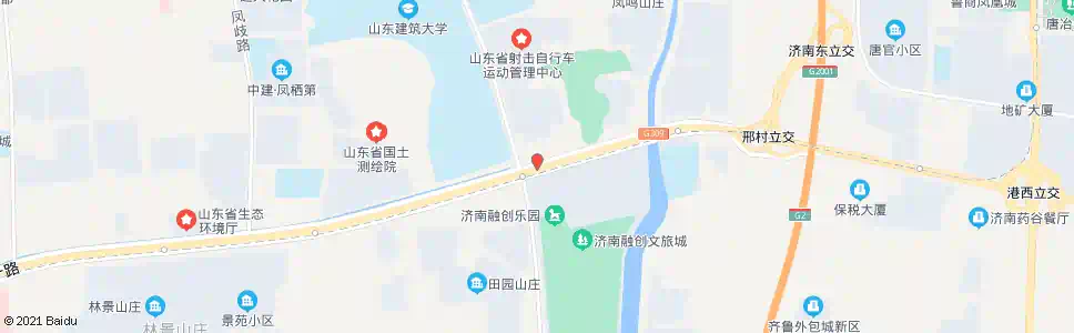 济南田庄东_公交站地图_济南公交_妙搜公交查询2025