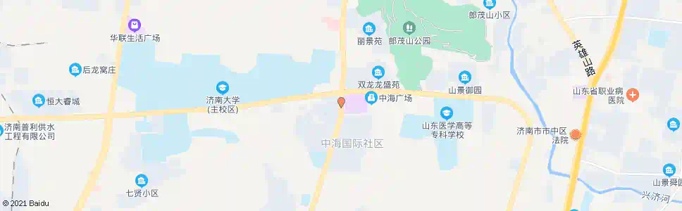 济南九曲路北口_公交站地图_济南公交_妙搜公交查询2025