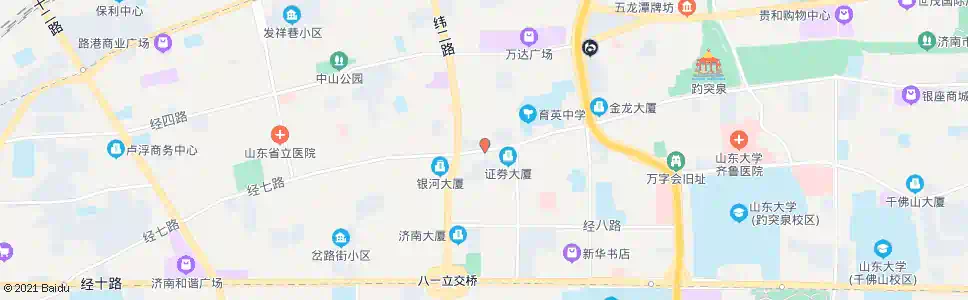 济南经七纬二_公交站地图_济南公交_妙搜公交查询2025