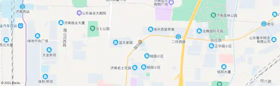 济南济南三十中学_公交站地图_济南公交_妙搜公交查询2025