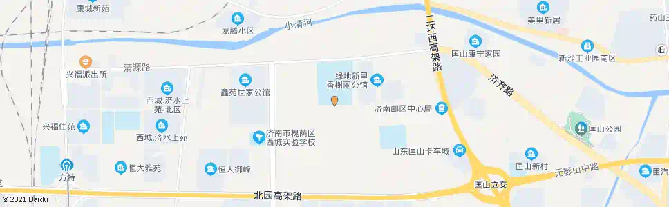 济南实验中学西门_公交站地图_济南公交_妙搜公交查询2025