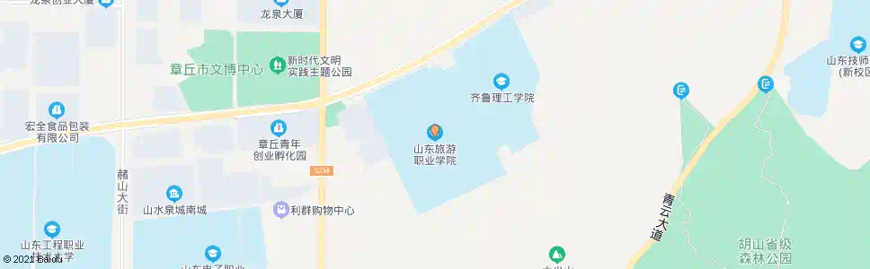 济南旅游职业学院_公交站地图_济南公交_妙搜公交查询2025