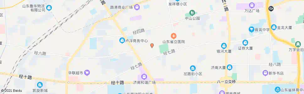 济南经六纬九_公交站地图_济南公交_妙搜公交查询2025