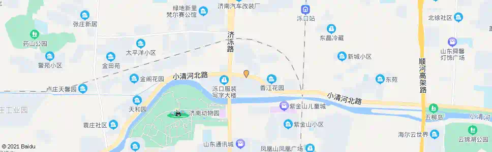 济南泺口服装城东_公交站地图_济南公交_妙搜公交查询2025