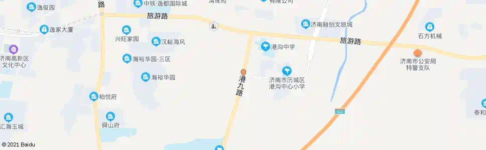 济南港沟四区_公交站地图_济南公交_妙搜公交查询2025