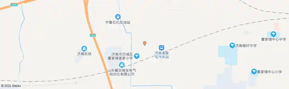 济南谢家屯村委_公交站地图_济南公交_妙搜公交查询2025