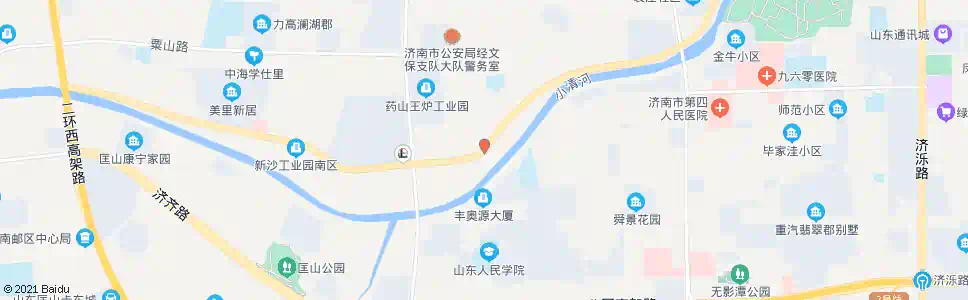 济南北辛庄北_公交站地图_济南公交_妙搜公交查询2025