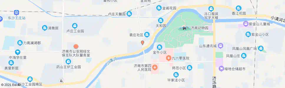 济南无影山北路小清河北路_公交站地图_济南公交_妙搜公交查询2025