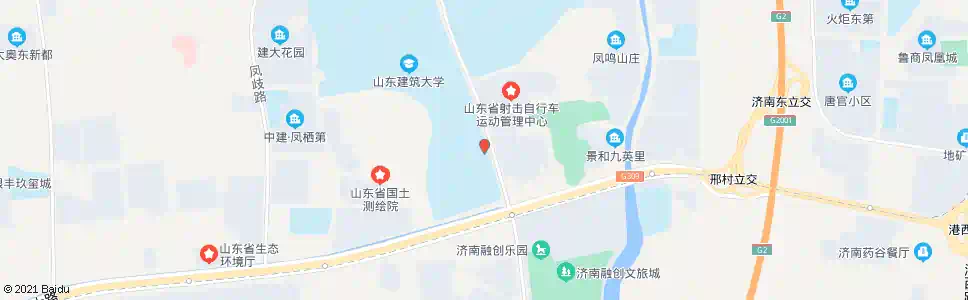 济南建大新校区西门_公交站地图_济南公交_妙搜公交查询2025