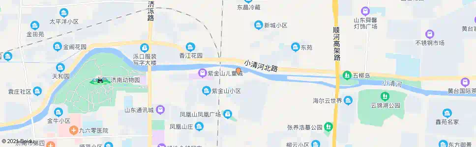 济南小清河南路纱厂西街_公交站地图_济南公交_妙搜公交查询2025