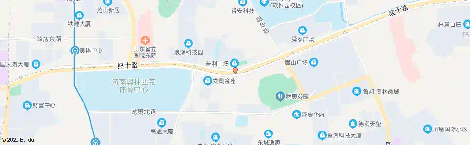 济南草山岭东_公交站地图_济南公交_妙搜公交查询2025