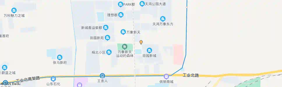 济南凤凰路杨家路_公交站地图_济南公交_妙搜公交查询2025
