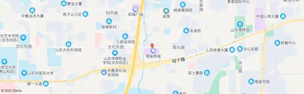 济南窑头路二环东路_公交站地图_济南公交_妙搜公交查询2025