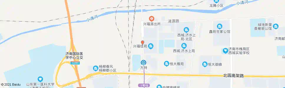 济南齐鲁大道德州路_公交站地图_济南公交_妙搜公交查询2025