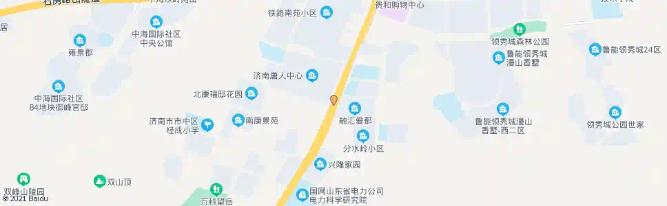济南分水岭_公交站地图_济南公交_妙搜公交查询2025