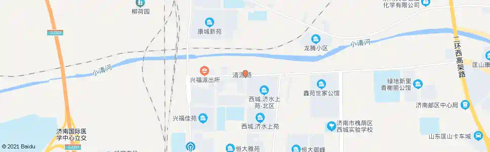 济南清源路中段_公交站地图_济南公交_妙搜公交查询2025