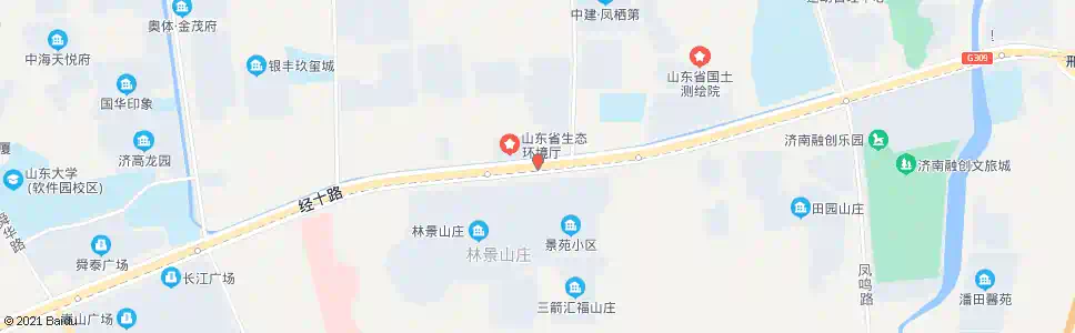 济南经十路水华路_公交站地图_济南公交_妙搜公交查询2025