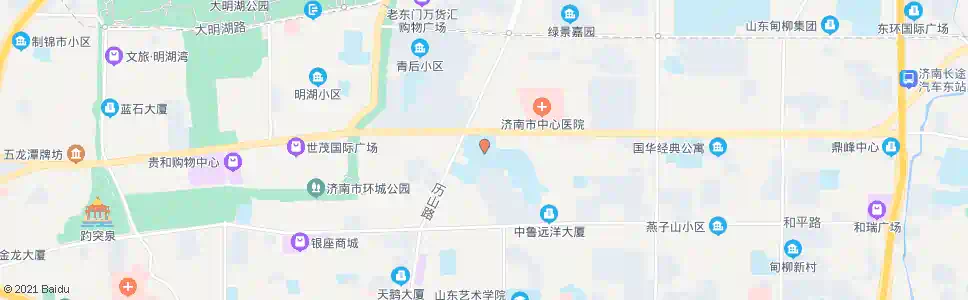 济南建大和平校区_公交站地图_济南公交_妙搜公交查询2025