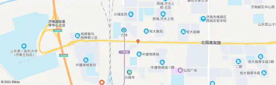 济南青岛路齐州路_公交站地图_济南公交_妙搜公交查询2025
