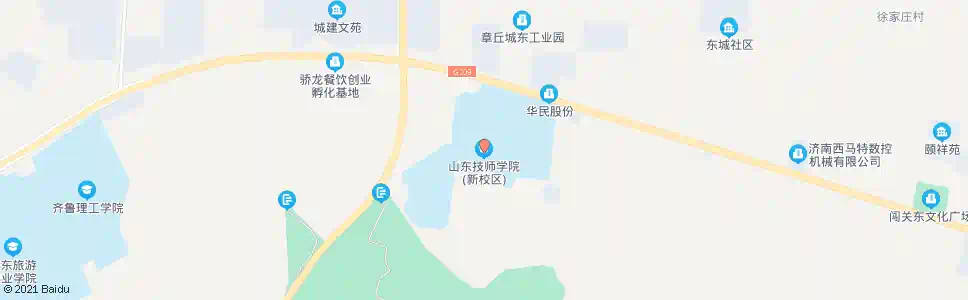 济南章丘(技师学院)_公交站地图_济南公交_妙搜公交查询2025