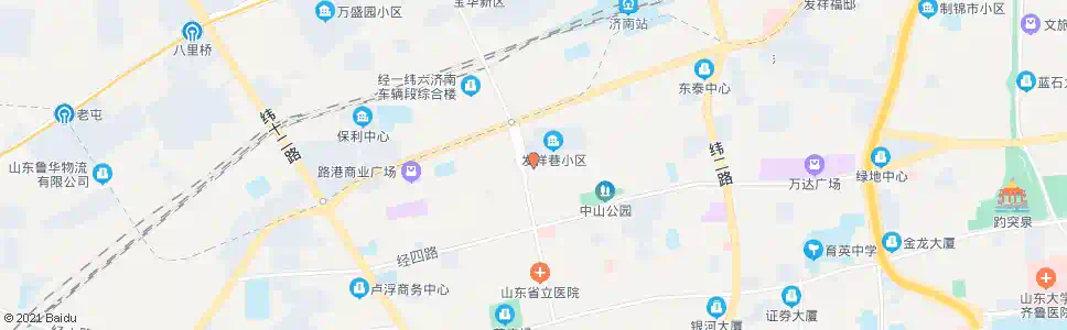 济南经二纬六_公交站地图_济南公交_妙搜公交查询2025