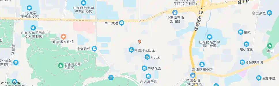 济南燕子山西路北段_公交站地图_济南公交_妙搜公交查询2025