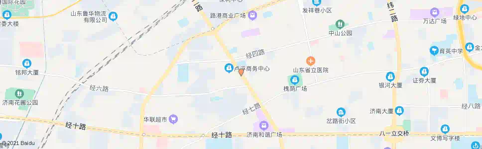 济南纬十二路经五路_公交站地图_济南公交_妙搜公交查询2025