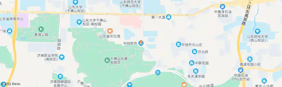 济南中创软件_公交站地图_济南公交_妙搜公交查询2025