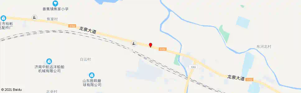 济南王家村_公交站地图_济南公交_妙搜公交查询2025