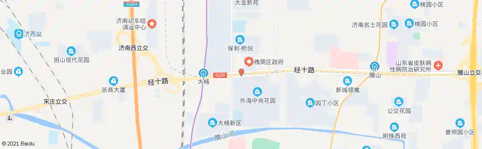 济南经十路齐州路_公交站地图_济南公交_妙搜公交查询2025