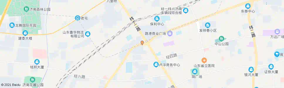 济南经一纬十二_公交站地图_济南公交_妙搜公交查询2025