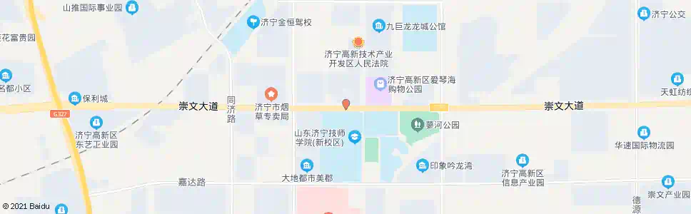 济宁小松山东(济宁技师学院)_公交站地图_济宁公交_妙搜公交查询2025