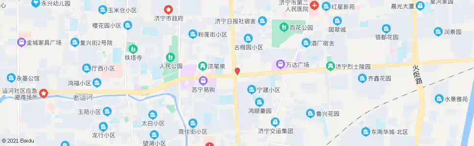 济宁济宁饭店_公交站地图_济宁公交_妙搜公交查询2025