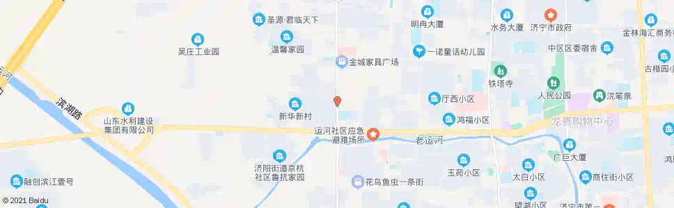 济宁十四中_公交站地图_济宁公交_妙搜公交查询2025