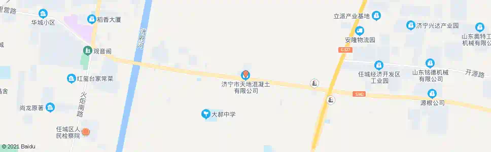 济宁天地砼业_公交站地图_济宁公交_妙搜公交查询2025