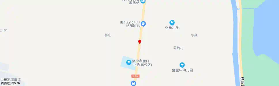 济宁郝庄_公交站地图_济宁公交_妙搜公交查询2025