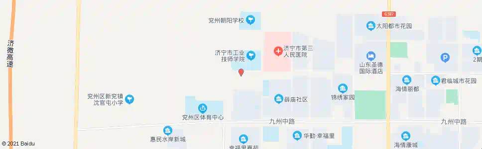 济宁职业技术学院_公交站地图_济宁公交_妙搜公交查询2025