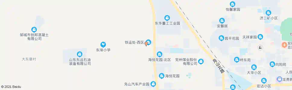 济宁铁运处西区_公交站地图_济宁公交_妙搜公交查询2025