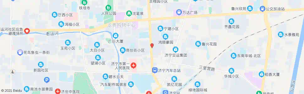 济宁长城电力二公司_公交站地图_济宁公交_妙搜公交查询2025