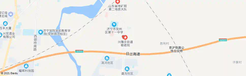 济宁荣军医院_公交站地图_济宁公交_妙搜公交查询2025